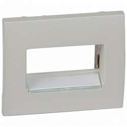 Legrand Galea Life Жемчуг Накладка 2-ой ТЛФ/комп розетки арт. 771575