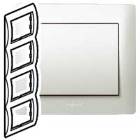 Legrand Galea Life Жемчуг Рамка 4-я верт арт. 771508