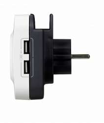 Legrand Helium Разъем 2к+З, 2xusb+Подст.Телеф арт. 694671