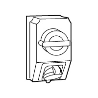 Legrand Hypra Комбинированный щиток с переключателем IP 44 3К+Н+З 32 А пластик арт. 059256