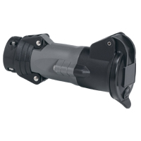 Legrand Hypra Мобильная розетка IP 44 2К+З бытовое назначение 250 В 16 А пластик арт. 053938