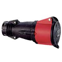 Legrand Hypra Мобильная розетка IP 44 3К+З 63 А резина арт. 053893