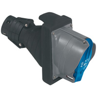 Legrand Hypra Мобильная розетка IP 44/55 3К+З 63 А пластик/резина арт. 053606