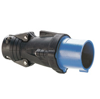 Legrand Hypra Прямая вилка IP 44 3К+Н+З 32 А резина арт. 052754