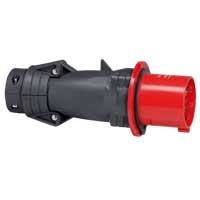 Legrand Hypra Прямая вилка IP 44 3К+Н+З 63 А пластик арт. 053844