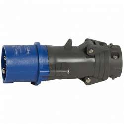 Legrand Hypra Прямая вилка IP 44 3К+З 16 А пластик арт. 052043