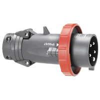 Legrand Hypra Прямая вилка IP 66/67-55 3К+Н+3 32 А пластик арт. 053061