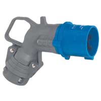 Legrand Hypra Угловая вилка IP 44 3К+З 32 А пластик арт. 052763