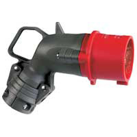 Legrand Hypra Угловая вилка IP 44 3К+З 32 А пластик арт. 052963