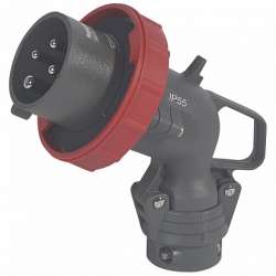 Legrand Hypra Угловая вилка IP 66/67-55 3К+Н+3 16 А пластик арт. 051111