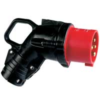 Legrand Hypra Встраиваемая вилка IP 44 2К+З 16 А металл арт. 052162