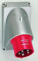 Legrand Hypra Встраиваемая вилка IP 44 3К+Н+З 32 А металл арт. 052864