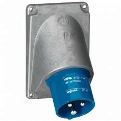 Legrand Hypra Встраиваемая вилка IP 44 3К+З 16 А металл арт. 052163