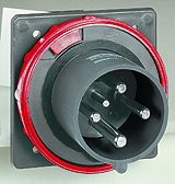 Legrand Hypra Встраиваемая вилка IP 66/67-55 3К+3 63 А пластик арт. 059477