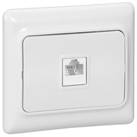 Legrand Kaptika Белый Розетка ТЛФ 1-я арт. 782114