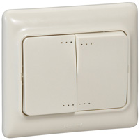 Legrand Kaptika Бежевый Переключатель 1-клавишный арт. 782134