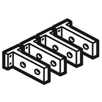 Legrand Клемма для подключения сзади для DPX/DPX-IS 1600 короткая 4P установка сверху или снизу арт. 026382