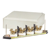 Legrand Клеммный блок IP30 5P кабель сечением 25мм2 (бежевый RAL 7032) арт. 033025