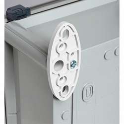 OEZ 35807 PD-Q13-65LBC10 Рейка боковой/передний монтаж элементов, В рейки x Г/Ш шкафа 65 x - / 1000, для QA