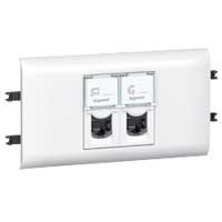 Legrand LCS Р.DLP Кр.65 2XRJ45 Кат.6 FTP арт. 078693