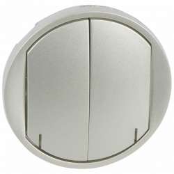 Legrand Лицевая панель для Кат. № 0 672 63/64 титан арт. 068474