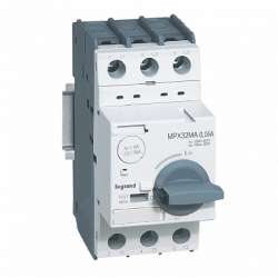 Legrand MPX3 Автоматический выключатель для защиты электродвигателей  32MA 0,16A 100kA арт. 417340