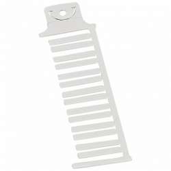 Legrand Маркировочный лист Duplix для Logicab 2 2 маркера белый арт. 038509