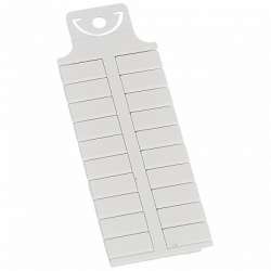 Legrand Маркировочный лист Memocab для Logicab 2 16 символов макс. белый арт. 038508