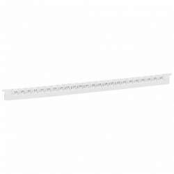 Legrand Memocab Маркер - ширина 2,3 мм - черная маркировка на белом фоне - заглавная буква T арт. 037845