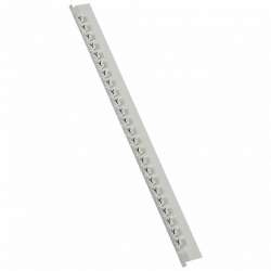 Legrand Memocab Маркер ширина 2,3 мм чёрная маркировка на белом фоне заглавная буква Z арт. 037851