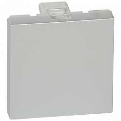 Legrand Mosaic Алюминий Розетка 2х2К+З н.ст. 45град. арт. 079282