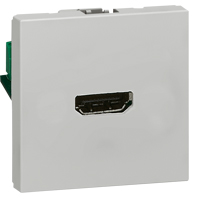 Legrand Mosaic Алюминий Розетка HDMI арт. 079275