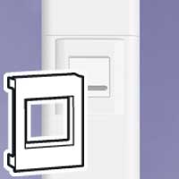 Legrand Mosaic Белый Суппорт на 4м Cv110 арт. 032352