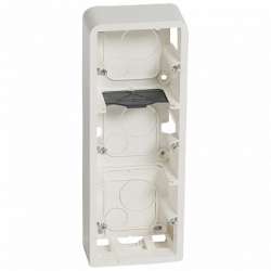 Legrand Mosaic Рамка подъемная горизонтальная на 10 или 4x2 модулей, глубина 40мм, белая арт. 080284