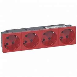 Legrand Mosaic Роз. 2х2к+З Нем.Ст. 45 С Инд. арт. 077290