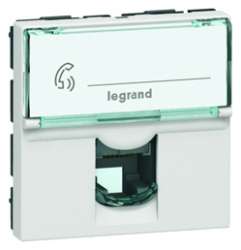 Legrand Mosaic Розетка RJ 12 (2 мод.) арт. 078732