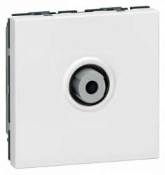 Legrand Mosaic Розетка TV простая типа «F» 2М арт. 078780