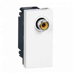 Legrand Mosaic Розетка аудио стерео 2 RCA 1М арт. 078753