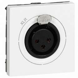 Legrand Mosaic Розетка со штекером XLR арт. 078756