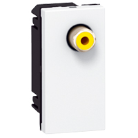 Legrand Mosaic Розетка видео 1 RCA арт. 078752