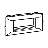 Legrand Mosaic Суппорт -4М для кабель-каналов с крышкой 55мм арт. 030437