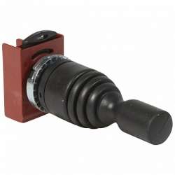 Legrand Osmoz Джойстик для комплектации без подсветки IP 65 4P с возвратом в ''0'' с кнопкой блокировки арт. 023998