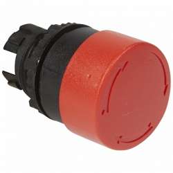 Legrand Osmoz Кнопка с грибовидным толкателем ? 32 для компл. возврат-поворот экстр. откл. без подсв. IP 66 чёрный арт. 023881