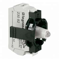 Legrand Osmoz Комплектующий блок для диффузоров для комплектации с подсветкой пружин. клеммы 230 В~ синий 1 пост арт. 023133