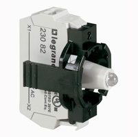 Legrand Osmoz Комплектующий блок для диффузоров для комплектации с подсветкой пружин. клеммы 230 В~ зеленый 1 пост арт. 023132