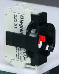 Legrand Osmoz Комплектующий блок для кнопок для компл. без подсветки пружин. клеммы Н.З. + 1-постовой монт. адаптер арт. 023101