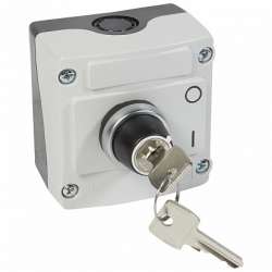 Legrand Osmoz Пост управления кнопочный,с грибовидн. головкой,с визуализ. состояния+контакт нз,крас. арт. 024218