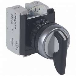 Legrand Osmoz Тумблер в сборе 3 положения с возвратом к средней точке чёрный арт. 023736