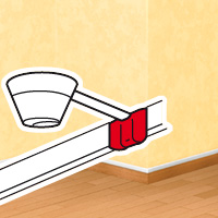 Legrand Ответвление с разделителем для кабель-канала 32х20 и 40х16 арт. 030216