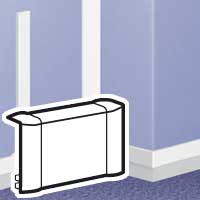 Legrand Ответвление с разделителем для кабель-канала 60/75х20 арт. 030226